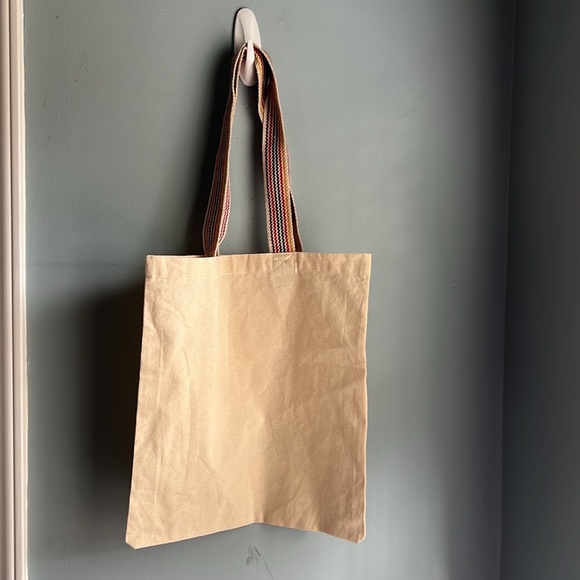 Seattle Washington Skyline Catering Promotional Canvas Tote Bag Thick Straps - Picture 5 of 7